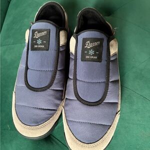 Danner Men's Navy and Beige Slip-On Loafers